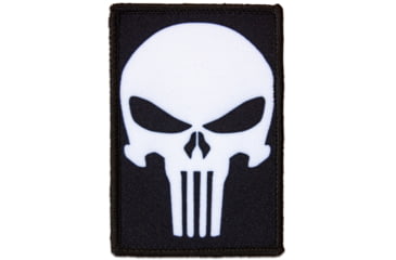 Image of Red Rock Outdoor Gear Morale Patch, Skull, 97-025