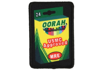Image of Red Rock Outdoor Gear Morale Patch, USMC Crayola Approved MRE, 97-075