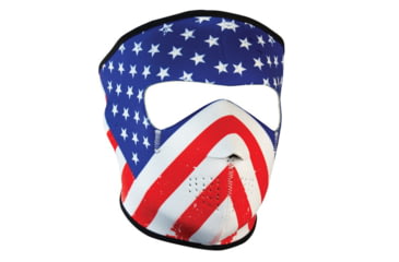 Image of Red Rock Outdoor Gear Neoprene Face Mask, USA Flag, 70-2004-11
