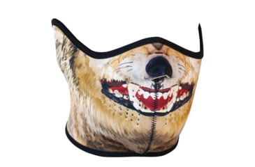 Image of Red Rock Outdoor Gear Neoprene Half-Face Mask, Wolf, 70-2005-12