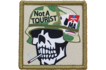 Image of Red Rock Outdoor Gear Morale Patch, Not A Tourist, 97-038