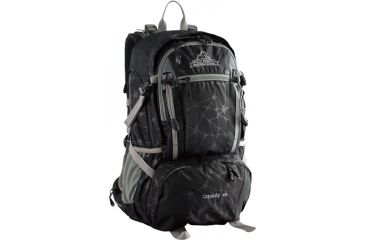 Image of Red Rock Outdoor Gear Red Rock Bluff Backpack 40l Black 1 Main Pocket