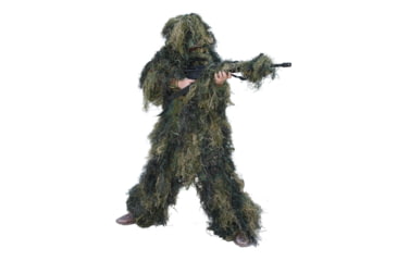 Image of Red Rock Outdoor Gear 5-Piece Youth Ghillie Suit Woodland