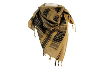 Image of Red Rock Outdoor Gear Shemagh Head Wrap, Spartan Helmet Coyote/Black, 70-38