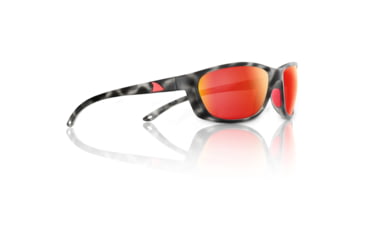 Image of Redfin Polarized Keewaydin Sunglasses, Black Tortoise Frame, Hull Red Polarized Lens, One Size, 1903