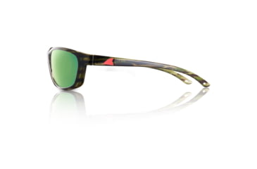 Image of Redfin Polarized Keewaydin Sunglasses, Driftwood Frame, Seagrass Polarized Lens, One Size, 1904
