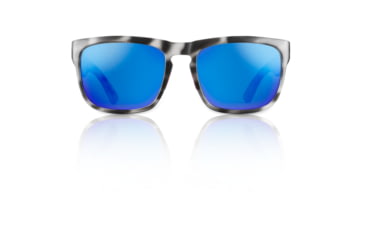 Image of Redfin Polarized Tybee Sunglasses, Black Tortoise Frame, Atlantic Blue Polarized Lens, One Size, 1103