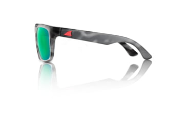 Image of Redfin Polarized Tybee Sunglasses, Black Tortoise Frame, Mangrove Green Polarized Lens, One Size, 1106