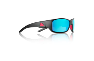 Image of Redfin Polarized Wassaw Sunglasses, MBlack Frame, Gulf Blue Polarized Lens, One Size, 1301