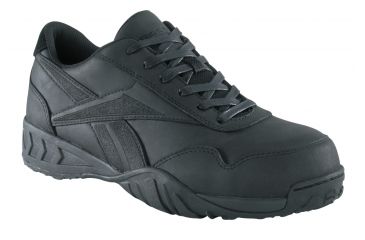 Image of Reebok Bema Brown Low Profile Eurocasual Oxford, Black, 8.5 RB1945-BLK-8.5-MEN-W