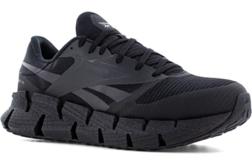 Image of Reebok FloatZig Composite Toe Work Shoes - Mens, Black, 10.5 US, Wide, RBK-RB3030-W-10.5