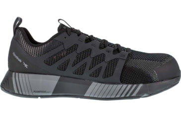 Image of Reebok Fusion Flexweave Athletic Work Shoe W/ Composite Toe - Black/gray - RB4310-W-030