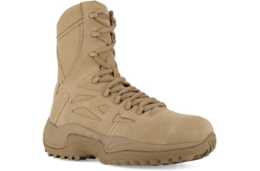 Image of Reebok Rapid Response RB Wos 8in. Military Boot, Tan, 8.5 RB894-TN-8.5-WOMEN-M