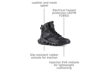 Image of Reebok Mens 6 Fuel Flex Tactical Boots RBK-RB5462-M-09.0