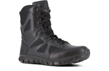 Image of Reebok Sublite Cushion 8 inch Soft Toe Tactical Boot w/Side Zip - Mens, Black, 16M, RB8805-Black-16-Male-M