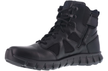 Image of Reebok Sublite Cushion Tactical Boot 6 inch - Womens, Black, 9.5, Wide, 690774455023