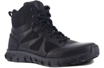Image of Reebok Sublite Cushion Tactical Boot 6 inch - Womens, Black, 9.5, Wide, 690774455023
