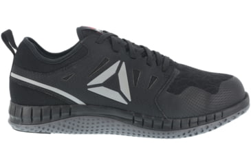 Image of Reebok Zprint Athletic Oxford, Steel Toe Work Shoe - Mens, Medium, Black, 8.5, 690774502253