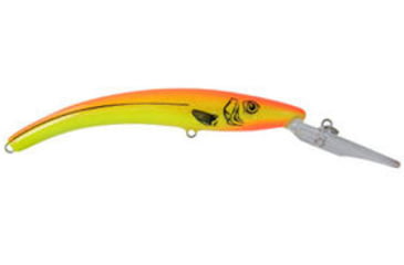Image of Reef Runner Deep Diver 800 Rattling Minnow, 28ft Diving Depth 6-3/16in, 5/8oz, Flame, 80097