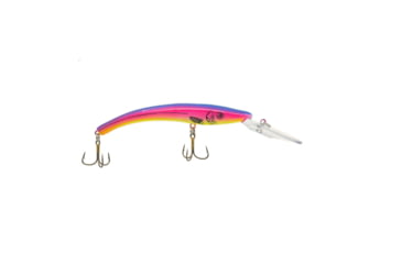 Image of Reef Runner Deep Diver 800 Rattling Minnow, 28ft Diving Depth 6 3/16in, 5/8oz, Floating, Bubble Gum, Superman, 80014