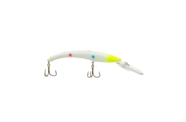 Image of Reef Runner Deep Diver 800 Rattling Minnow, 28ft Diving Depth 6 3/16in, 5/8oz, Floating, Chartreuse/Wonderbread, 80092