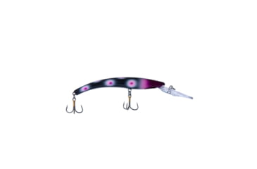 Image of Reef Runner Deep Diver 800 Rattling Minnow, 28ft Diving Depth 6-3/16in, 5/8oz, Lights Out, 800140