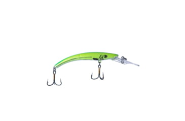 Image of Reef Runner Deep Little Ripper 600 Minnow, 21ft Diving Depth, 4 9/16in, 1/4oz, Floating, Emerald Shiner, 60016