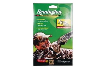 Image of Remington Rem Skin Peel-and-Stick Camouflage For Your Face Realtree Hardwoods Green