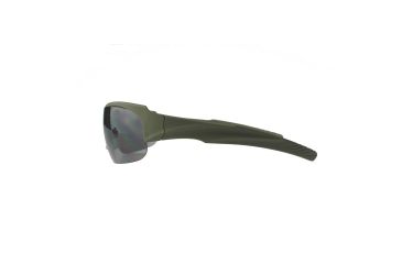 Image of Remington T-83 Soft touch green frame safety glasses - Green/Smoke, One Size T83-20C