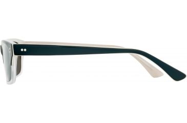 Image of Reptile Sun Agamid Sunglasses, Black/Matte Crystal Frame, Titanium Black/Glass Lens, Polarized, AGABBM