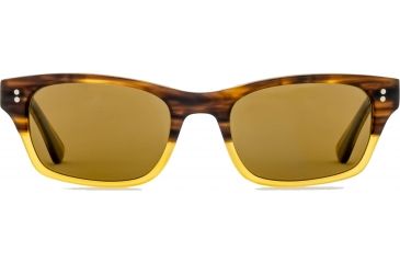 Image of Reptile Sun Agamid Sunglasses, Tortoise Fade Frame, Titanium Gold/Glass Lens, Polarized, AGAGTF