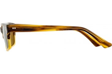 Image of Reptile Sun Agamid Sunglasses, Tortoise Fade Frame, Titanium Gold/Glass Lens, Polarized, AGAGTF