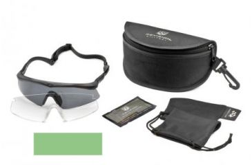 Image of Revision Sawfly Goggles Military Kit, Regular, Foliage Green w/Clear &amp; Smoke Lenses 4-0076-9815