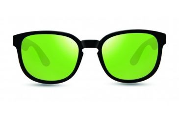 Image of Revo Kash Sunglasses, Black/Green/Blue Frame, Green Water Lens, Polarized, RE 1028 01 GN
