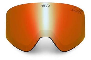 Image of Revo No. 6 Solstice Bode Miller Sunglasses, Matte Black/Solar Orange Photochromic, Large, RG 7033 01 POG