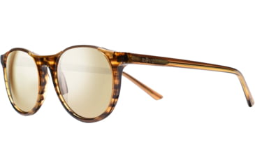 Image of Revo Palm Springs Kendall Toole Sunglasses - Women's, Amber Horn/Champagne, Medium / Medium-Small, RE 1200 11 CH