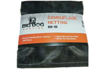 Image of Rhino Blinds Camo Netting, Black/Steel, RTN-100