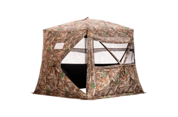 Image of Rhino Blinds Low Hub Hunting Blind, Mossy Oak Country, RB0217