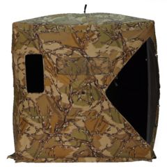 Image of Rhino Blinds Predator Ground Blind, Camo, 77in x 77in Hub to Hub XP-101