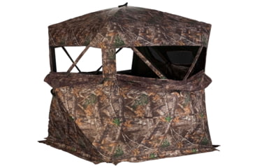 Image of Rhino Blinds R-600 Bone Collector Hunting Blind, 77x77x71in, Realtree Edge, R600BC-RTE