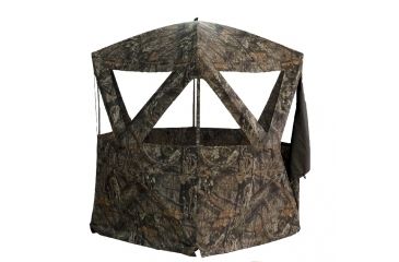 Image of Rhino Blinds Rhino -300 Hunting Ground Blind Hunting Acc, Mossy Oak Break Up Country, 58 in x 58 in x 78 in R300-MOC