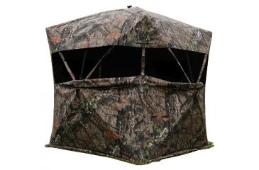 Image of Rhino Blinds Rhino-600 Hunting Ground Blind Gamekeeper Model, Mossy Oak Break Up Country, 60 in x 60 in x 71 in R600-MOC