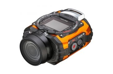 Image of Ricoh 14MP WG-M1 Camera Kit, Orange 8288