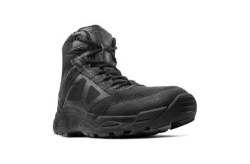Image of Ridge Footwear Momentum 5006 Lightweight Side Zipper Tactical Boots, Mens, 6in Height, Wide, Black, 15 US, 5006-15W