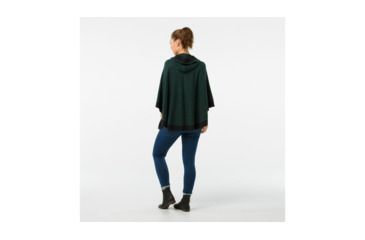 Image of Smartwool Ripple Creek Hooded Sweater Cape-Women's, Lochness Heather, Small, SW000348961-S