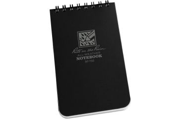 Image of Rite in the Rain 3X5 Notebook - Black, 3x5 735