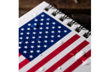Image of Rite in the Rain 3''x5'' Notebook, Red/White/Blue Flag, FLW35