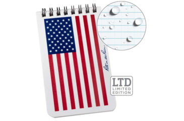 Image of Rite in the Rain 3x5 Notebook - Red/white/blue Flag - FLW35