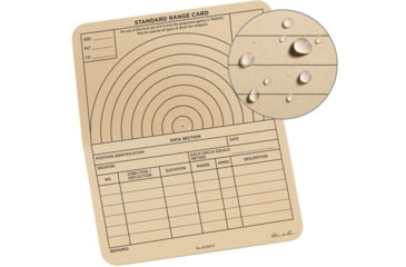 Image of Rite in the Rain Combat Range Card, 6x5, RC991T