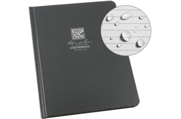 Image of Rite in the Rain Bound Book, Fabrikoid Cover, Universal, 6x8, Gray, 870F-LG